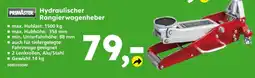 Globus Baumarkt PRIMASTER Hydraulischer Rangierwagenheber Angebot