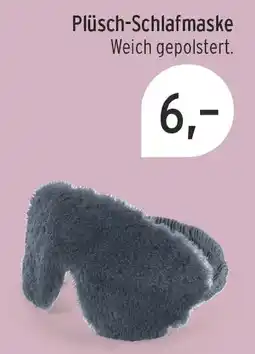 EDEKA Wucherpfennig Plüsch-Schlafmaske Angebot