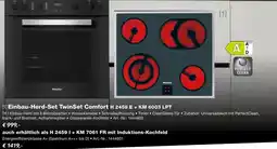 EP Miele Einbau-Herd-Set TwinSet Comfort H 2459 E + KM 6003 LPT Angebot