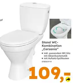 Globus Baumarkt Stand WC-Kombination "Cersania" Angebot