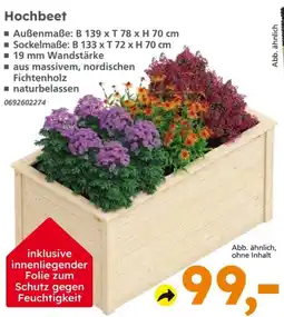 Globus Baumarkt Hochbeet Angebot