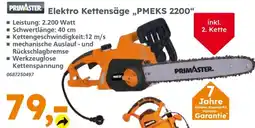 Globus Baumarkt Elektro Kettensäge „PMEKS 2200“ Angebot