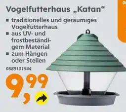 Globus Baumarkt Vogelfutterhaus „Katan“ Angebot