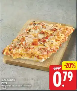 EDEKA Wucherpfennig GUT&GÜNSTIG Pizza Angebot