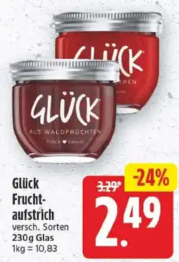 EDEKA Wucherpfennig Glück Fruchtaufstrich Angebot