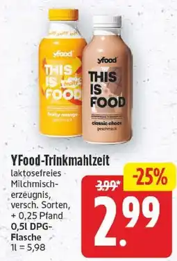 EDEKA Wucherpfennig YFood-Trinkmahlzeit Angebot