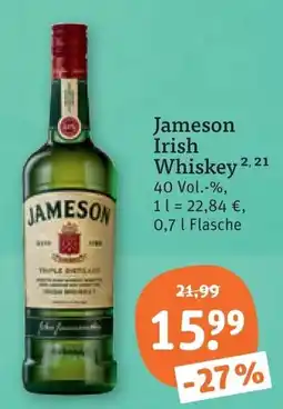 tegut Jameson Irish Whiskey Angebot