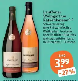 tegut Lauffener Weingärtner Katzenbeisser Angebot