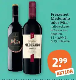 tegut Freixenet Mederaño oder Mia Angebot