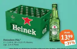 tegut Heineken Pils Angebot