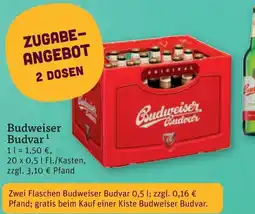 tegut Budweiser Budvar Angebot