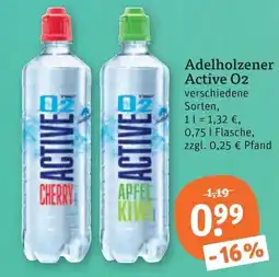 tegut Adelholzener Active O2 Angebot