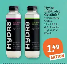 tegut Hydr8 Elektrolyt Getränk Angebot