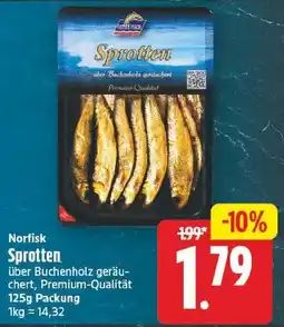 EDEKA Wucherpfennig Norfisk Sprotten Angebot