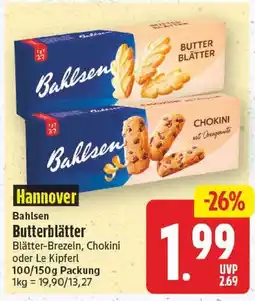 EDEKA Wucherpfennig Bahlsen Butterblätter Angebot