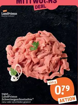 tegut LandPrimus Schweinegeschnetzeltes Angebot