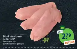 tegut Bio-Putenbrust-schnitzel Angebot