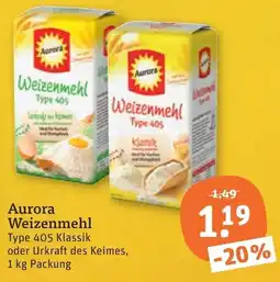 tegut Aurora Weizenmehl Angebot