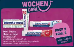 tegut blend-a-med Zahnpasta Angebot