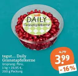 tegut Daily Granatapfelkerne Angebot