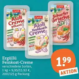 tegut Ergüllü Feinkost-Creme Angebot