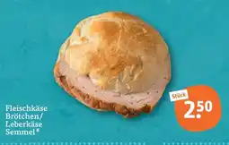 tegut Fleischkäse Brötchen/Leberkäse Semmel Angebot