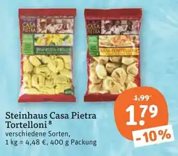 tegut Steinhaus Casa Pietra Tortelloni Angebot