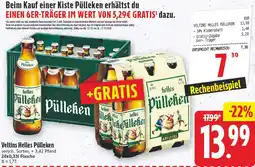 EDEKA Wucherpfennig Veltins Helles Pülleken Angebot
