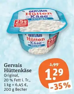 tegut Gervais Hüttenkäse Angebot