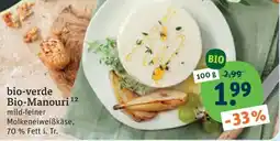 tegut bio-verde Bio-Manouri Angebot