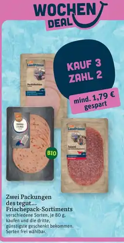 tegut LandPrimus Frischepack-Sortiments Angebot