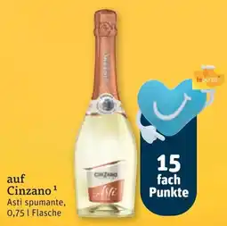 tegut Cinzano Asti spumante Angebot