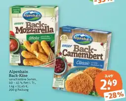 tegut Alpenhain Back-Käse Classic Angebot