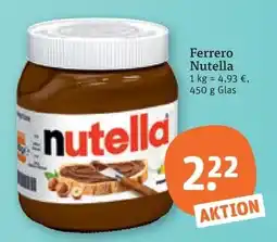 tegut Ferrero Nutella Angebot