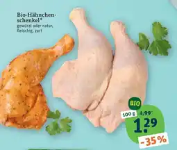 tegut Bio-Hähnchenschenkel Angebot