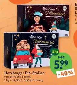 tegut Herzberger Bio-Stollen Angebot
