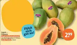 tegut tegut... Papaya Angebot