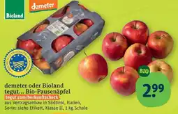 tegut demeter oder Bioland Bio-Pausenäpfel Angebot
