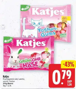 EDEKA Wucherpfennig Katjes Fruchtgummi oder Lakritz Angebot