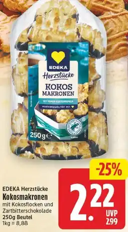 EDEKA Wucherpfennig EDEKA Herzstücke Kokosmakronen Angebot