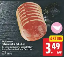 EDEKA Wucherpfennig Berschneider Entenbrust in Scheiben Angebot