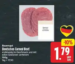EDEKA Wucherpfennig Bauerngut Deutsches Corned Beef Angebot