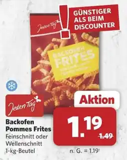 Combi Jeden Tag Backofen Pommes Frites Angebot