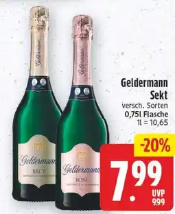 EDEKA Wucherpfennig Geldermann Sekt Angebot
