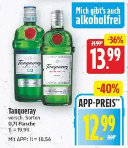 EDEKA Wucherpfennig Tanqueray Angebot
