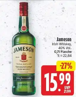 EDEKA Wucherpfennig Jameson Irish Whiskey Angebot