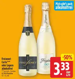 EDEKA Wucherpfennig Freixenet Carta oder Legero alkoholfrei Angebot