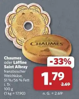 Combi Chaumes oder Läffine Saint Albray Angebot