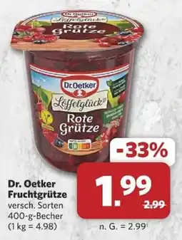 Combi Dr. Oetker Fruchtgrütze Angebot