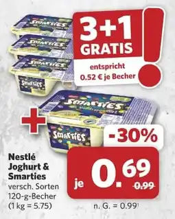 Combi Nestlé Joghurt & Smarties Angebot